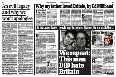 Daily Mail: "We repeat: This man DID hate Britain"